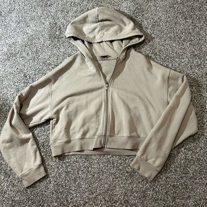 Skims Cropped Sweatshirt